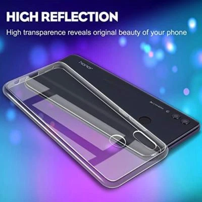 PHONETHRONE COVER CUSTODIA SLIM PER HONOR 10 LITE MORBIDA TRASPARENTE SOTTILE
