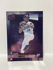 2002 Best of Fan Club "National 2002" embossed - RAMON ORTIZ #'d/5