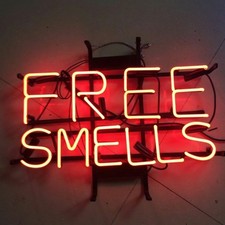 FREE SMELLS Home Neon Sign Light Beer Bar Pub Party Wall Decor Art Visual Gift