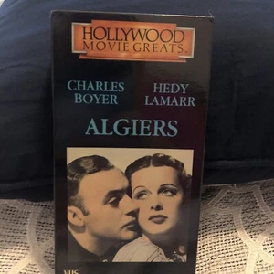 Hollywood Movie Greats Algiers (VHS, 1985) - Picture 1 of 2