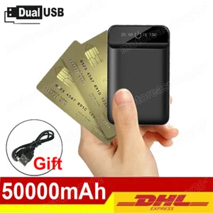 Universal 50000mAh Powerbank USB Tragbar Externer Batterie Ladegerät für Handy - Zdjęcie 1 z 11