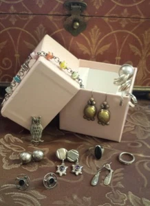 Wearable Retail Lot Sterling Silver 925 bracelets necklaces, rings - Picture 1 of 8