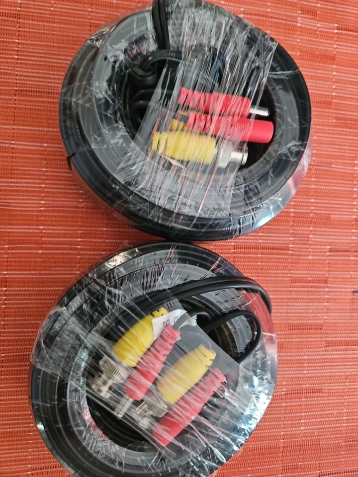 2 NEW bnc cable 60ft FREE SHIPPING - Image 1 of 1