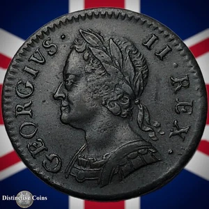Great Britain 1754 Farthing 1/4d GB3185 - Picture 1 of 2