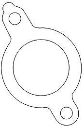 Junta colector Yamaha FJ600LC 49A-13556-00 Foto 1 de 1