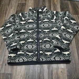 Columbia Winter Pass Full Zip - Relaxed Fit Sherpa Printed Fleece Jacket XXL - Picture 1 of 14