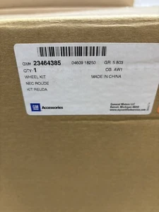2017-2022 GMC Canyon, 18" x 8.5" Factory OEM Wheel, Chrome, GM #23464385 - Picture 1 of 13