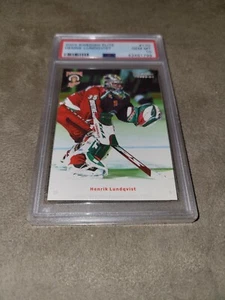 2003 Henrik Lundqvist Swedish Elite # 170 Pre rookie 1st card-Psa 10 Gem Mint - Picture 1 of 3
