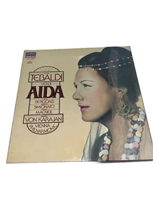 TEBALDI VERDI AIDA VON KARAJAN BERGONZI SIMIONATO VIENNA 424087-1 Lj3 - Picture 1 of 19