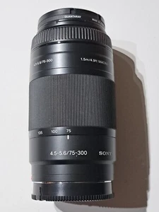 Used Sony 75 – 300mm f/4.5-5.6 AF Lens for Digital Single Reflex (DSLR)Camera - Picture 1 of 14
