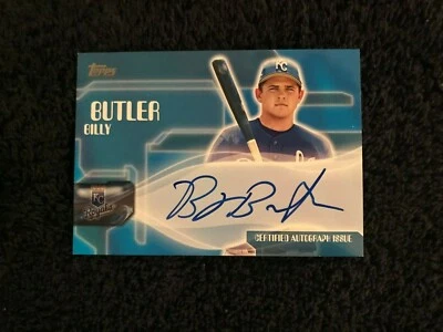 2005 Topps Billy Butler Royals Certified Autograph on Card TA-BB FREE SHIPPING - Image 1 of 2