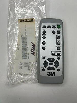3M 21005B Remote Control, OEM NEW for LCD Projector X64 - Image 1 of 2