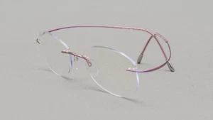 Silhouette 5515 70 3540  Mauve Eyeglasses Frames []17 140 Made In Austria - Picture 1 of 7