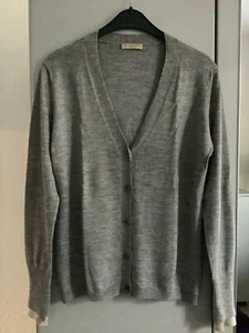 BURBERRY BRIT Damen Strickjacke Merionowolle Größe M grau - Bild 1 von 5