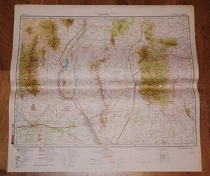 Authentic Soviet Army Military Topographic Map LAS CRUCES, New Mexico, USA - Picture 1 of 9