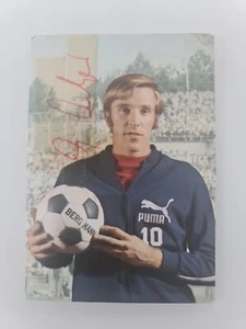 GÜNTHER NETZER Autogramm Signiert Original DFB  Bergmann Mexiko 70 - Bild 1 von 2