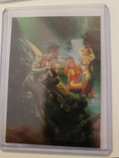 BORIS VALLEJO SERIES 3 CHROMIUM CHASE CARD # C3 SYTYR 1993 COMIC IMAGES VINTAGE