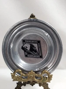 Marlboro Unlimited VTG Cigarettes Tobacco Aluminum Metal Railroad Train Ashtray - Picture 1 of 5