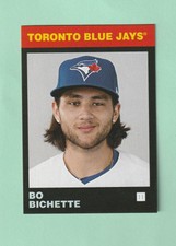 Bo Bichette 2021 Topps 582 Card #10 Montgomery Set #5 Toronto Blue Jays