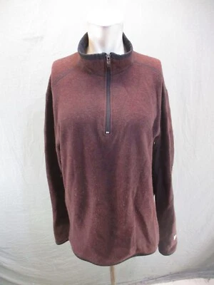 KUHL CHIANTI FLEECE Size L Mens Wool Blend 1/2 Zip Stand Collar Pullover 532 - Image 1 of 4