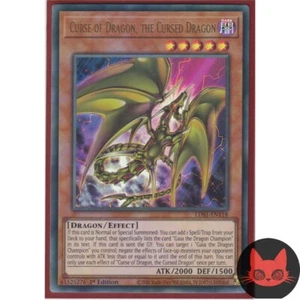 Yugioh Curse of Dragon, the Cursed Dragon LDS1-EN118 Ultra Rare 1st Edition NM - Picture 1 of 1