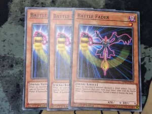 Battle Fader COMMON X3 PLAYSET MIXED SETS / EDITIONS YUGIOH - Picture 1 of 1