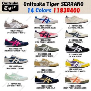 Onitsuka Tiger SERRANO 14Colors Sneakers 1183B400 Size US 4-14 Brand New