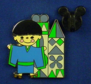 It's a Small World Ride Japanese Boy & Building 2014 Starter Set Pin # 108570 - Imagen 1 de 4
