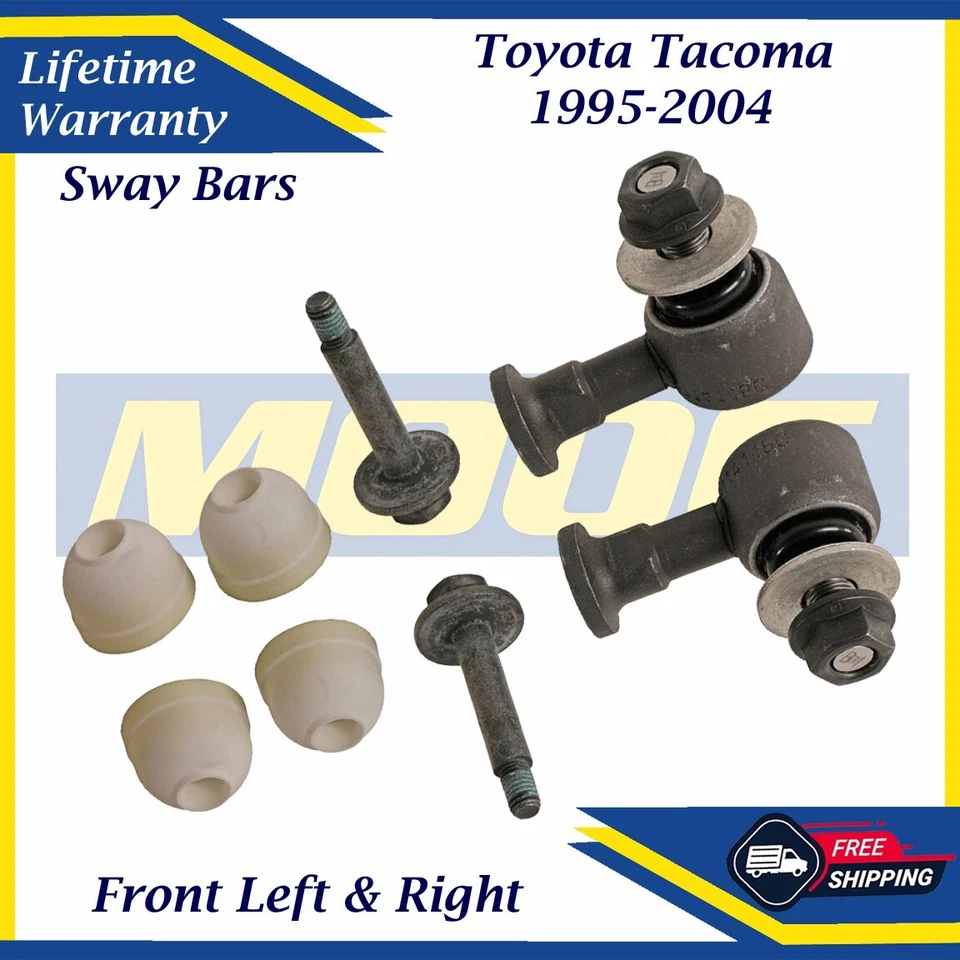 Barras estabilizadoras delanteras MOOG OEM para Toyota Tacoma 1995-2004 2,4 L 2,7 L 3,4 L Wa. de por vida Foto 1 de 4