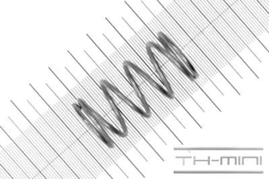 Resorte de presión 2mm aplicado 23,5x43mm 12,3kg espiral acero inoxidable metal - Imagen 1 de 1