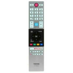 New CT-8543 For Toshiba Netflix TV Remote Control 40L2863DG 32W2863DG 43V5863DG - Picture 1 of 2