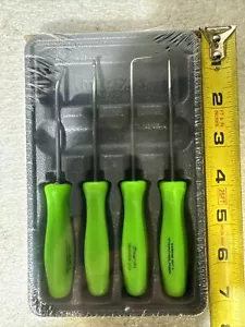 Juego de herramientas a presión ASA204BG de 4 piezas mango duro verde EE. UU. con estuche - Imagen 1 de 5