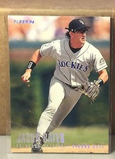 1996 FLEER TIFFANY #359 JASON BATES COLORADO ROCKIES