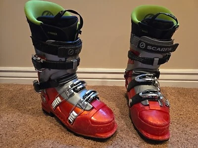 Scarpa Denali TT Alpine TOURING Ski Boots Mondo 28, 321 mm Shell - Image 1 of 4