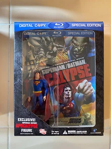 Superman/Batman - Apocalypse (Best Buy Exclusive) (Blu-Ray/DVD/FIgurine) NEW - Picture 1 of 1