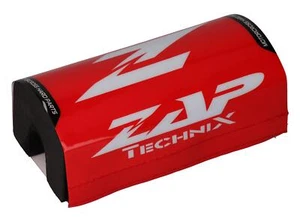 Almohadilla de manillar ZAP FX Bar Pad protección de manillar almohadilla de manillar semicircular rojo/blanco - Imagen 1 de 2