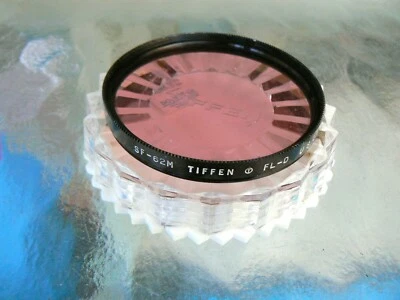 TIFFEN 62MM FL-D FILTER SF-62M TIFFEN FL-D FILTER WITH FILTER CASE **MINT  - Image 1 of 2