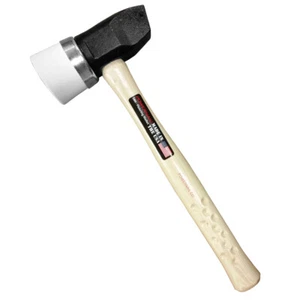 Powernail 5MI Iron Head Single-Capped White Rubber Flooring Mallet (3.6 LBS) - Picture 1 of 1