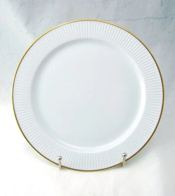 Thomas (Rosenthal) Alemania BRASIL BLANCO con adorno dorado Plato(s) de ensalada EXCELENTE Foto 1 de 4