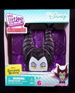 Bolso de Mano Shopkins Real Littles *La Bella Durmiente Disney* Maléfica 6 Sorpresas - Imagen 1 de 3