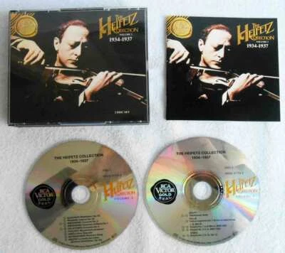 2CD Jascha Heifetz: Heifetz Collection Vol. 3 - 1934 - 1937 (BMG) 1994 - Bild 1 von 2