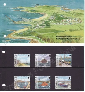 ALDERNEY MNH PRESENTATION PACK 2012 HISTORY OF ALDERNEY HARBOUR STAMP SET - Bild 1 von 1