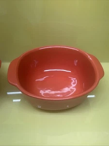 1 SC von CorningWare Klein Bäcker Rot Steinzeug Backen Auflaufform 20 Unzen - Bild 1 von 5