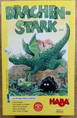 Drachenstark Spiel - HABA 4498 - Wolfgang Dirscherl - 5-99 Jahre - 2-4 Spieler - Bild 1 von 3