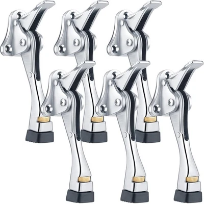 6 piezas tope de puerta de alta resistencia 4 pulgadas tope de puerta de metal tope de puerta con... Foto 1 de 4