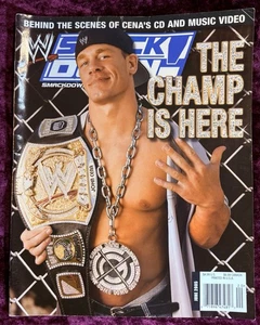 John Cena June 2005 WWE Wrestling Magazine Wrestler AEW WWF Smackdown - Picture 1 of 3