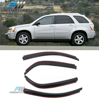 For 05-09 Chevy Equinox& 06-09 Pontiac Torrent In Channel Window Visor Shade 4PC Foto 1 de 4