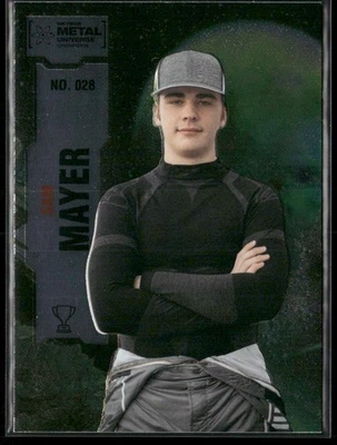 Sam Mayer 2022 SkyBox Metal Universe Champions #028 Boston Red Sox - Image 1 of 2