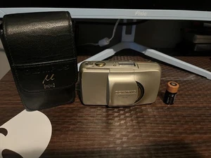 Olympus Infinity Stylus Zoom 105 35mm Point & Shoot Camera With Case USED - Picture 1 of 4