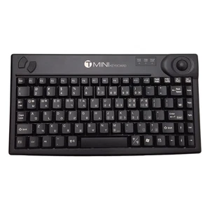 Sejin SPR-8695TU Compact Trackball Mini Keyboard, 86 Key, USB, English/Korean - Picture 1 of 7